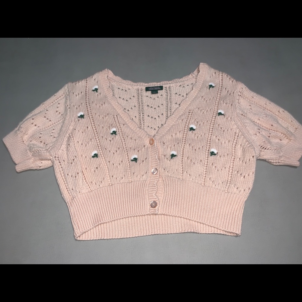 Wild Fable Cropped Cardigan
